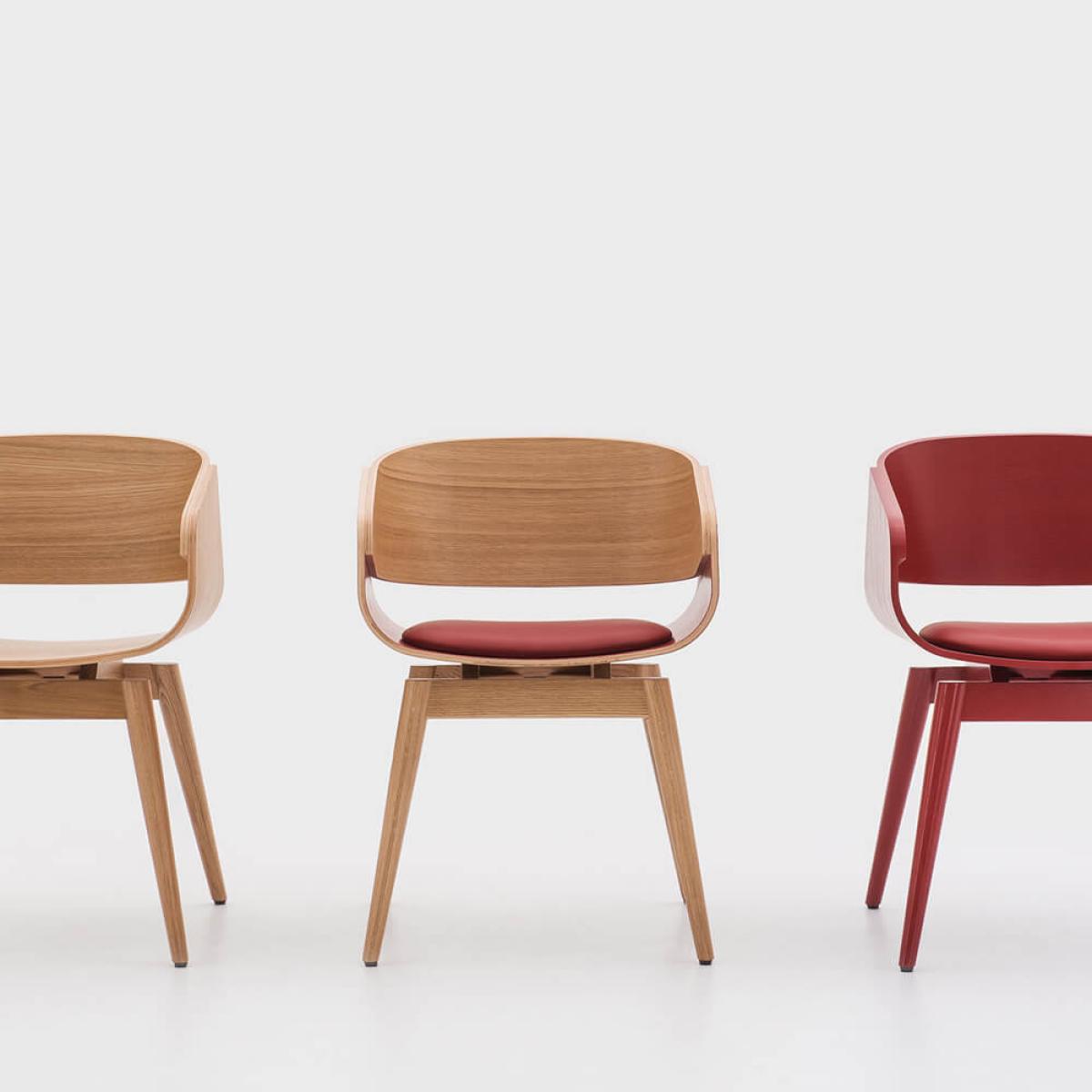 Red Natural 4th Armchair Soft – image 2