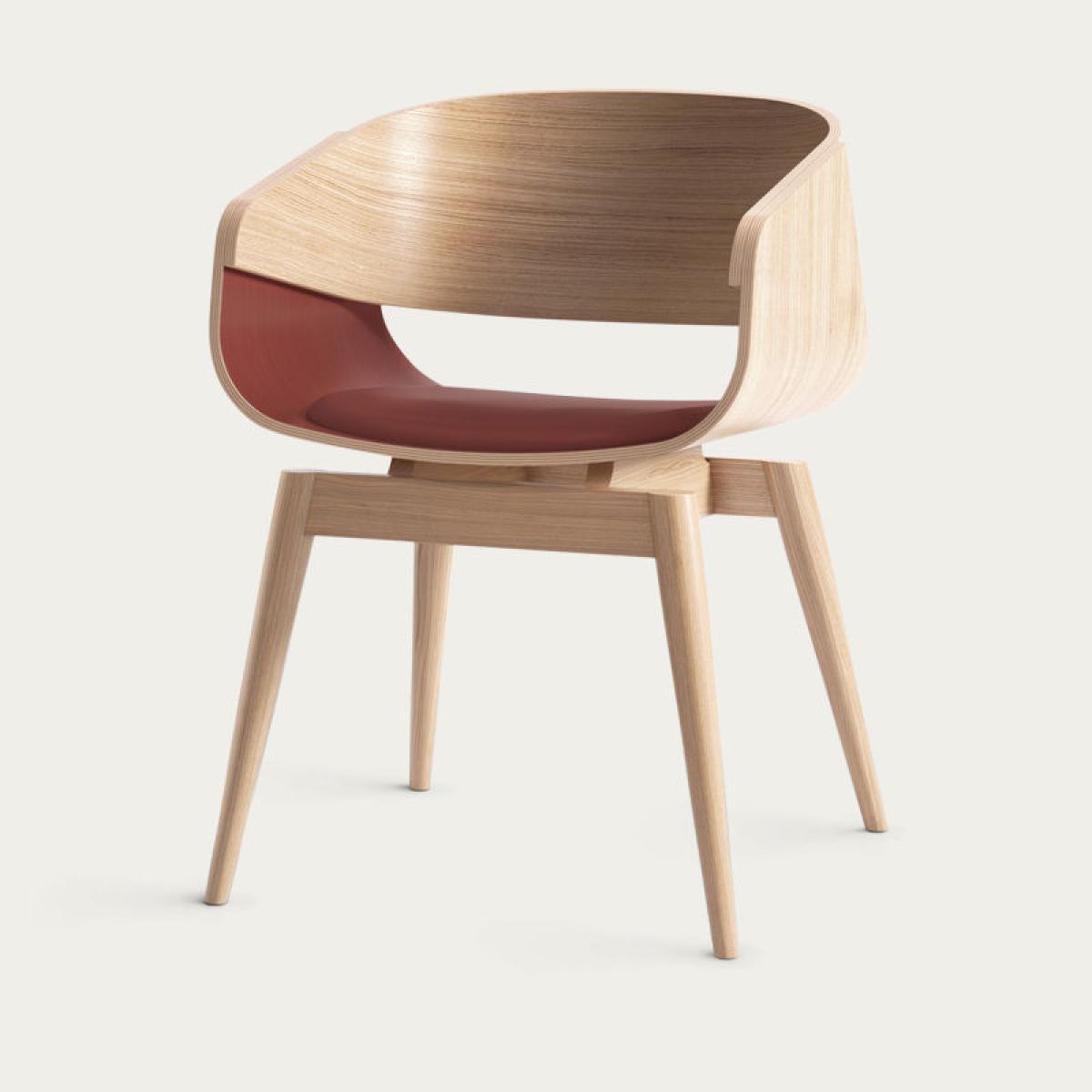Red Natural 4th Armchair Soft – image 3