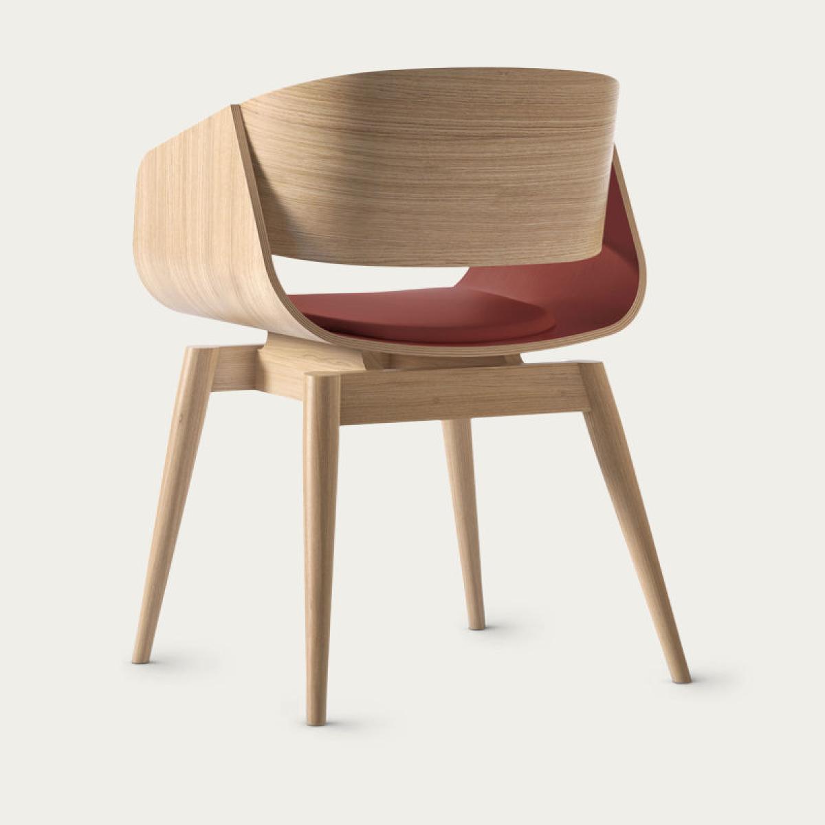Red Natural 4th Armchair Soft – image 5
