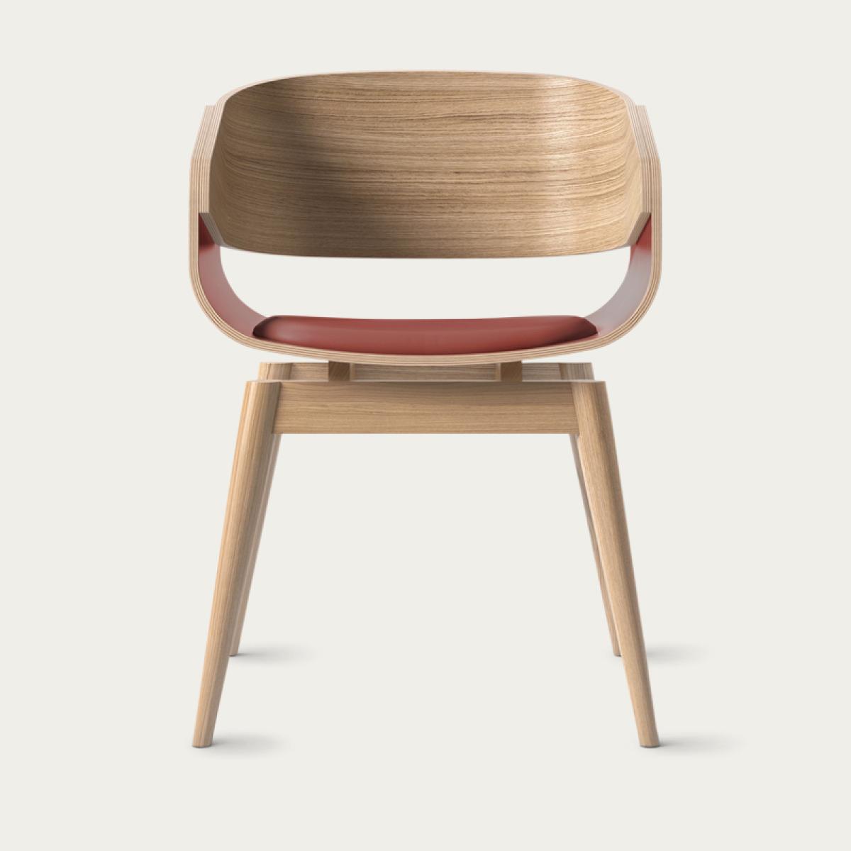 Red Natural 4th Armchair Soft – image 1