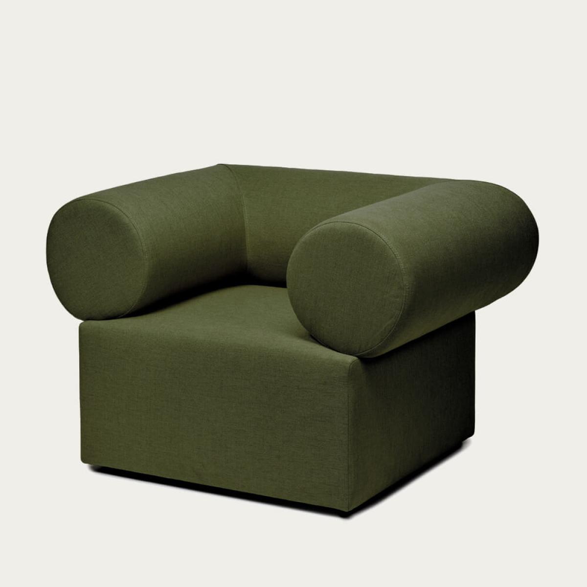 Dark Green Chester Armchair