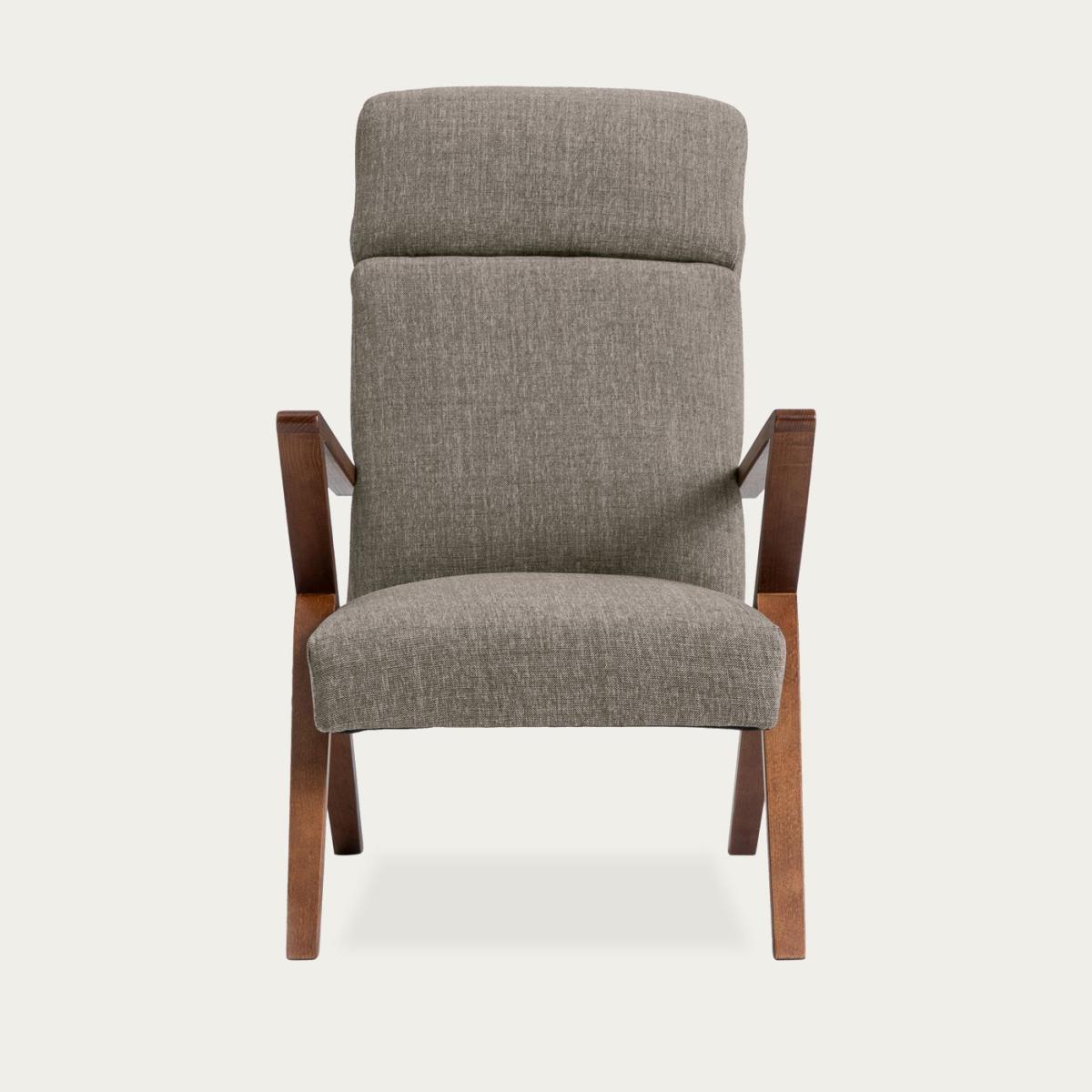 Slate Grey Retrostar Lounge Chair Facility Line – image 6