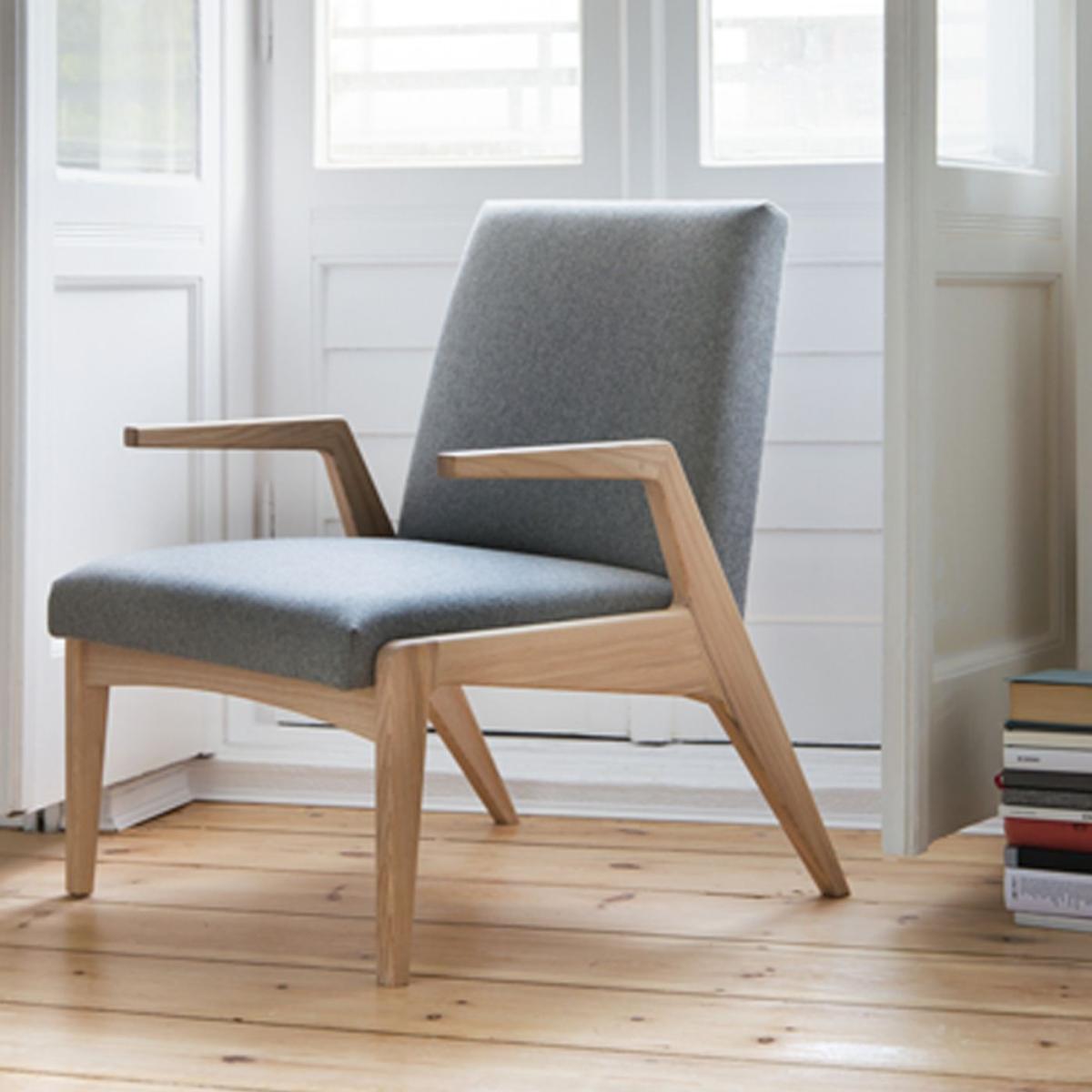 Grey R1378 Melange Armchair - Ash – image 2