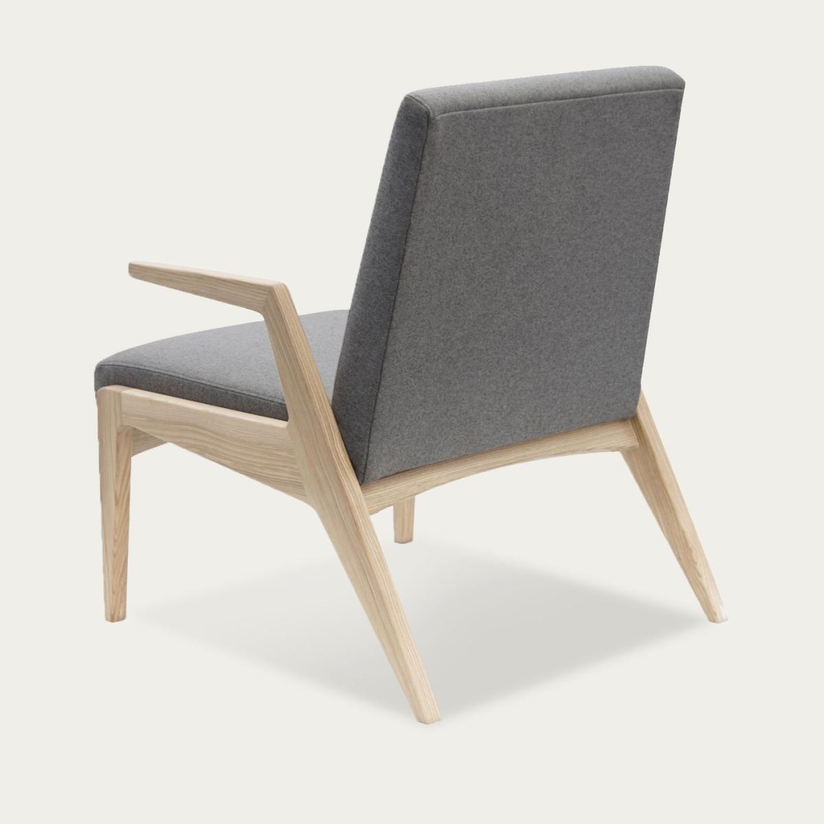 Grey R1378 Melange Armchair - Ash – image 7