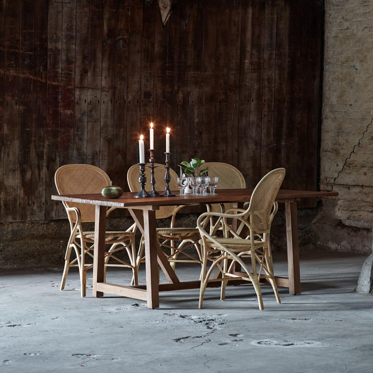 Natural Rossini Dining Armchair – image 3