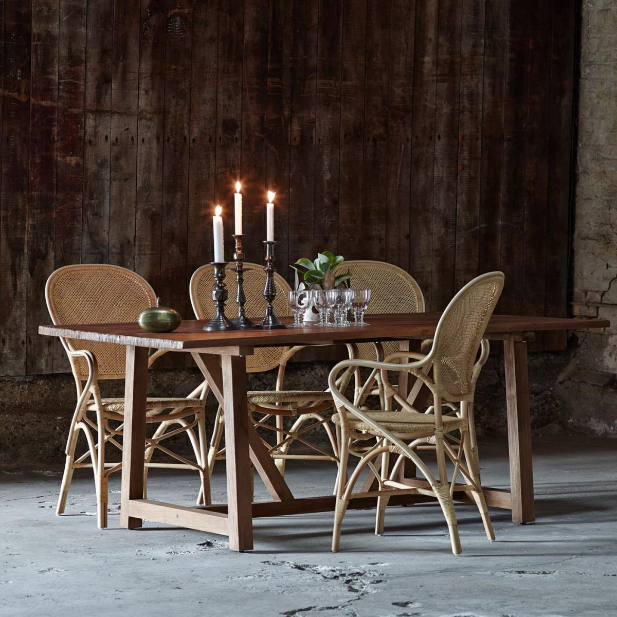 Natural Rossini Dining Armchair – image 4