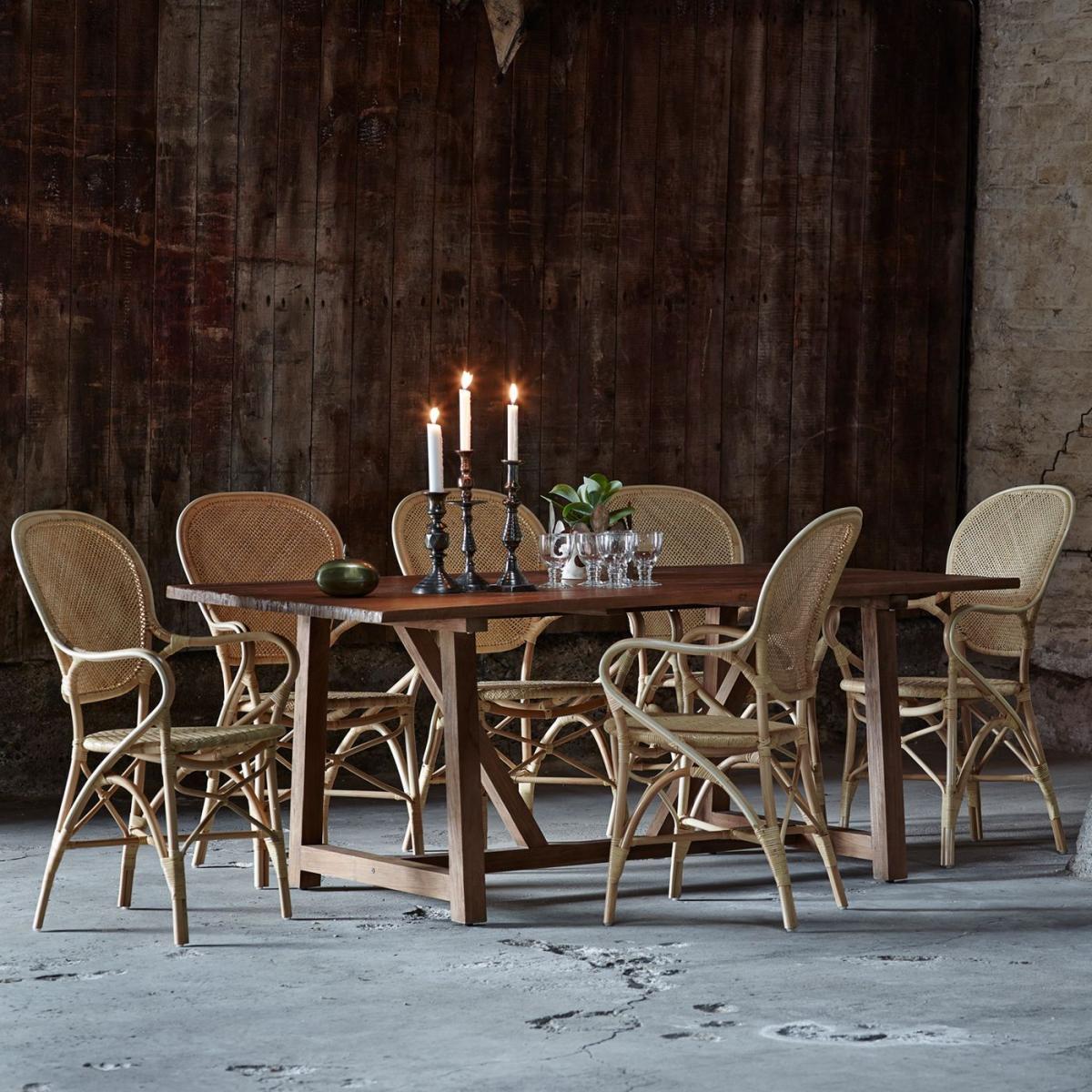 Natural Rossini Dining Armchair – image 8