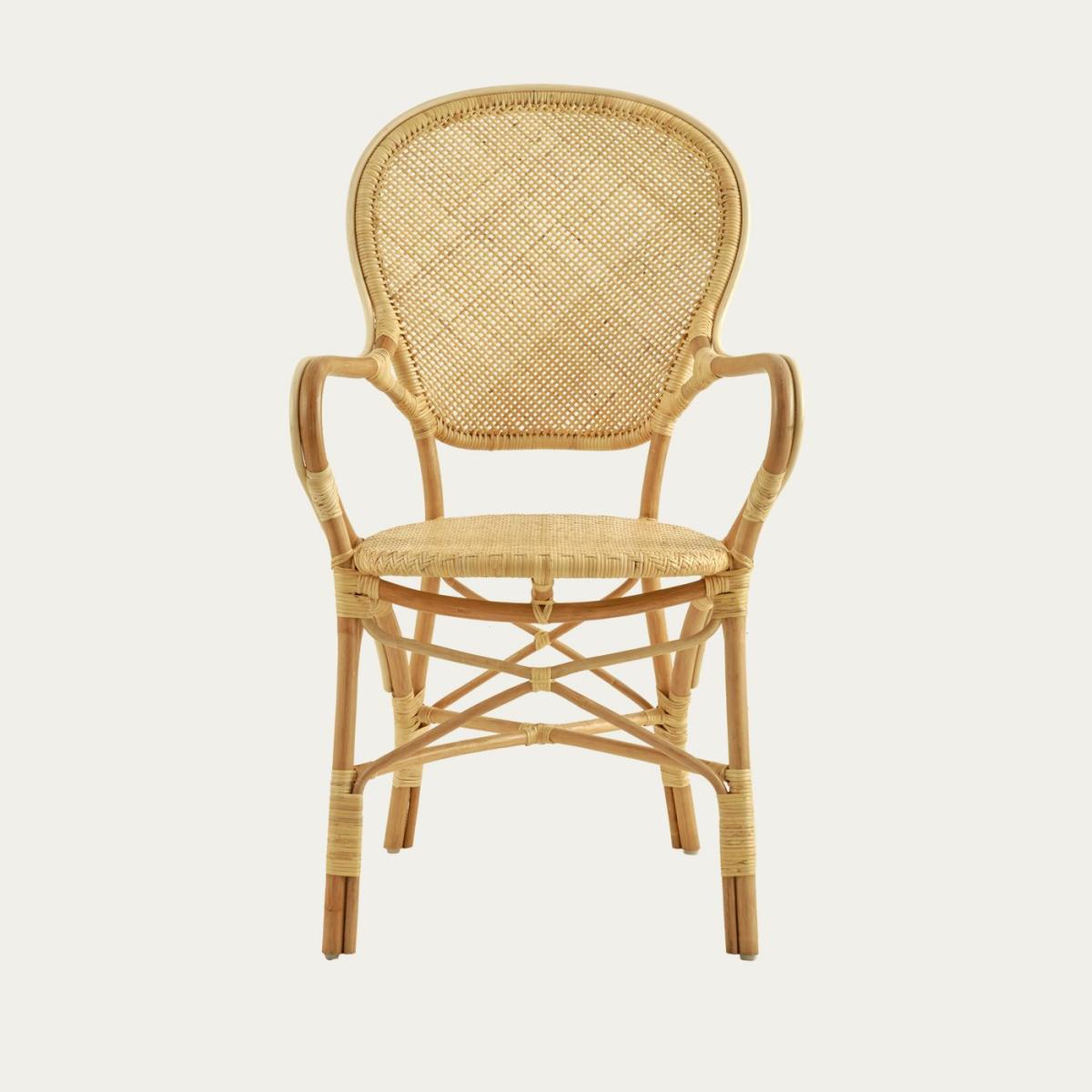 Natural Rossini Dining Armchair – image 1