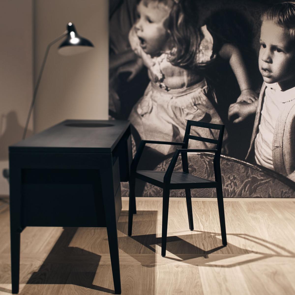 Black Ash Wood Emma Chair – image 2
