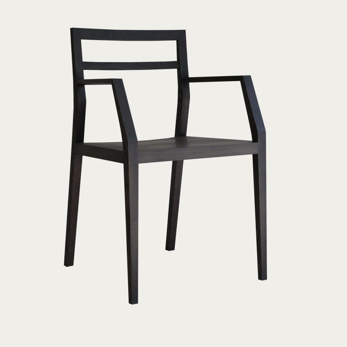 Black Ash Wood Emma Chair – image 1