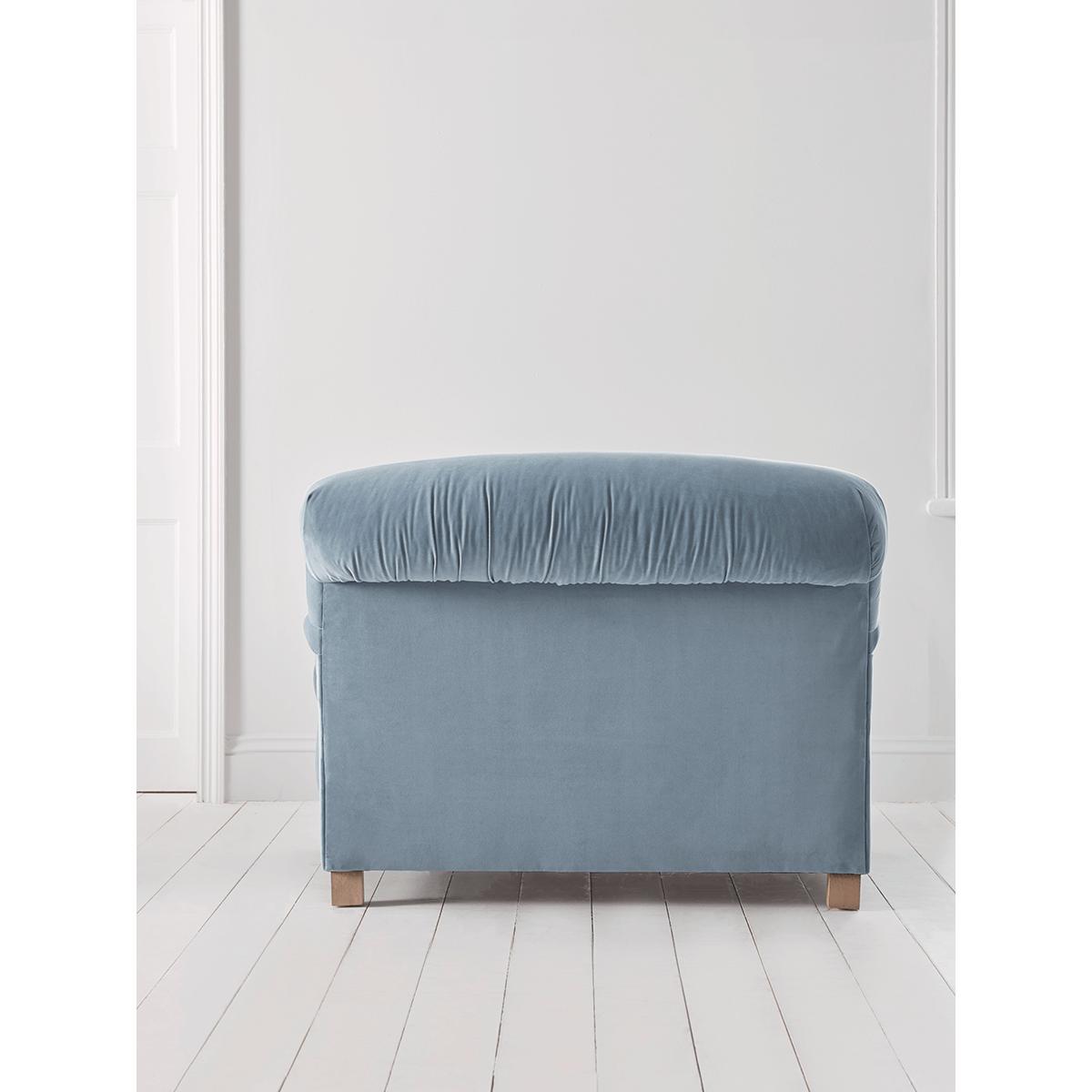 Cosy Loveseat - Soft Grey Velvet – image 4