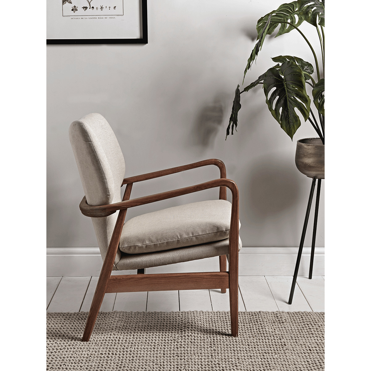 Arnon Armchair - Natural – image 2