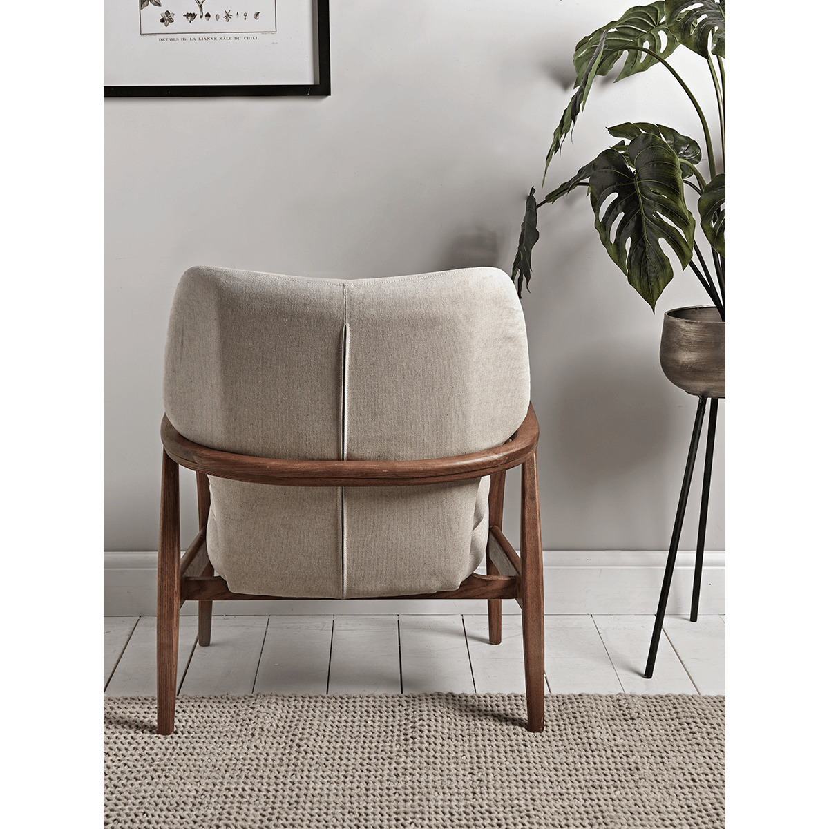 Arnon Armchair - Natural – image 3