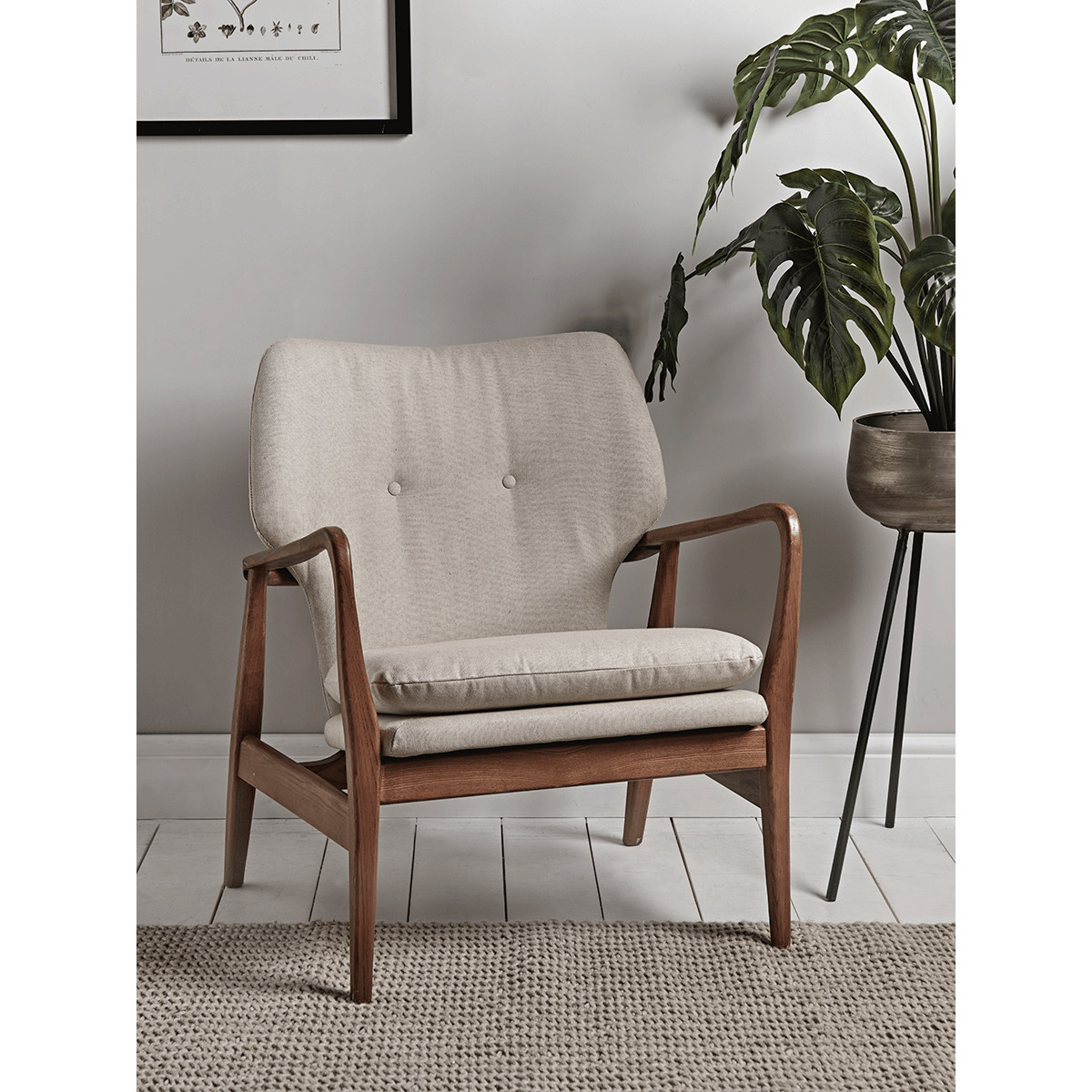 Arnon Armchair - Natural – image 1