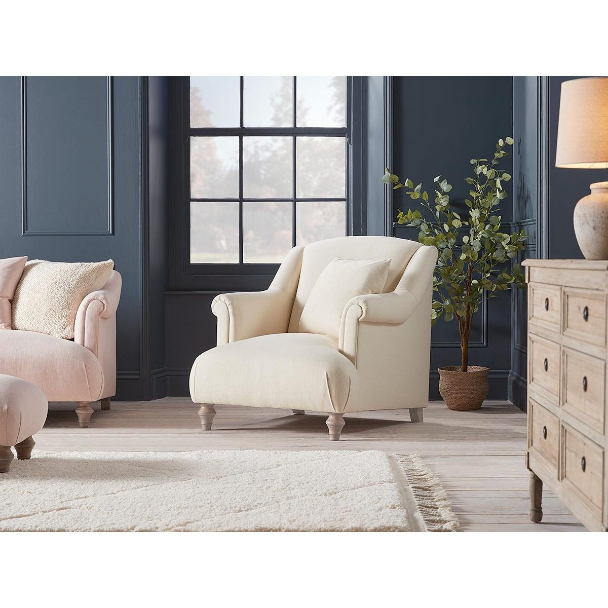 Artes Armchair – Cumin Opulent Cotton Velvet – image 2