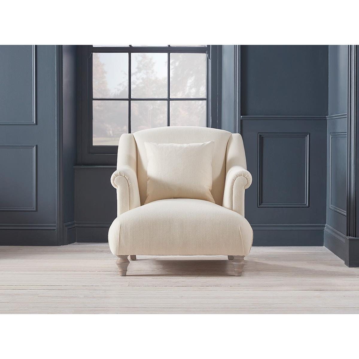 Artes Armchair – Cumin Opulent Cotton Velvet – image 6