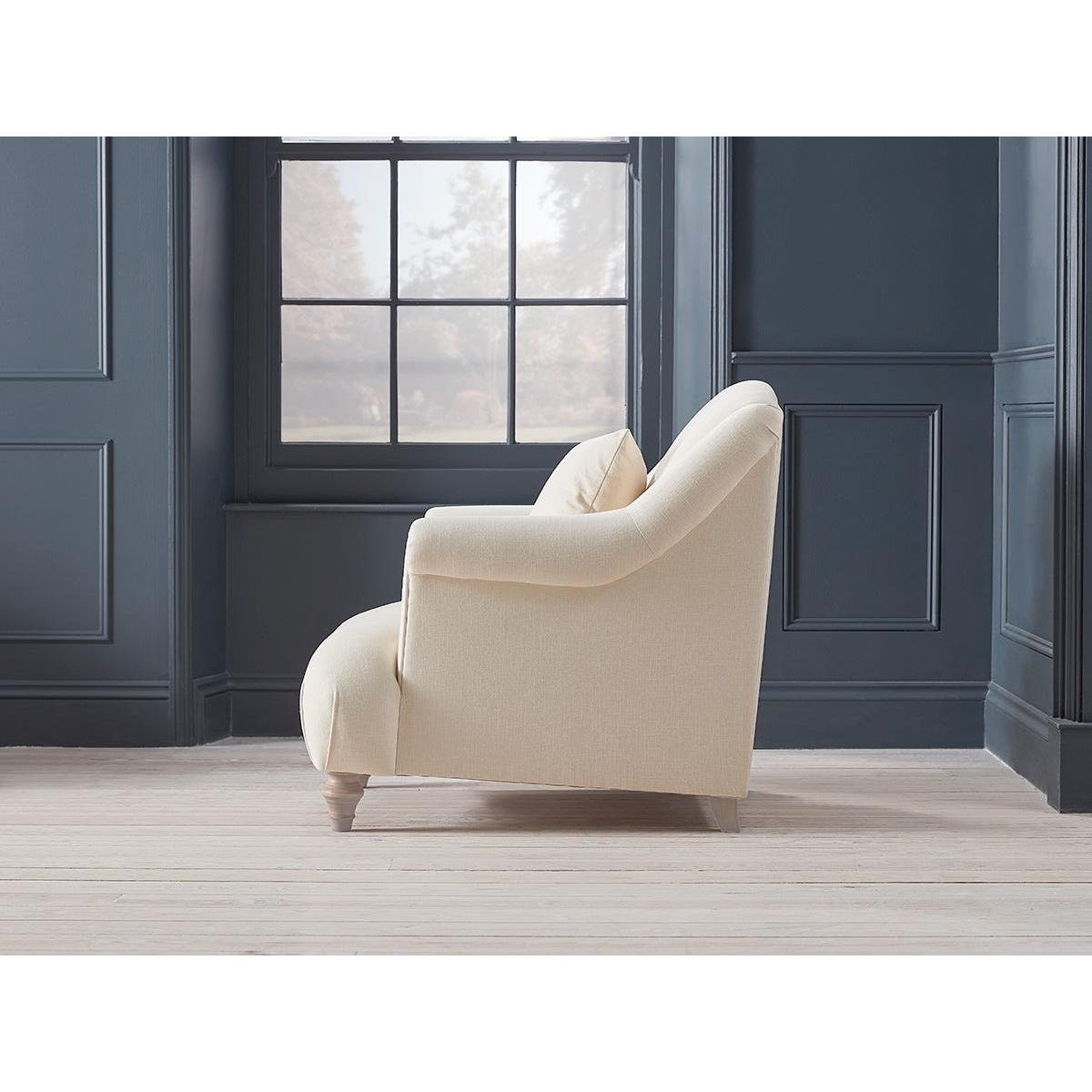 Artes Armchair – Cumin Opulent Cotton Velvet – image 7
