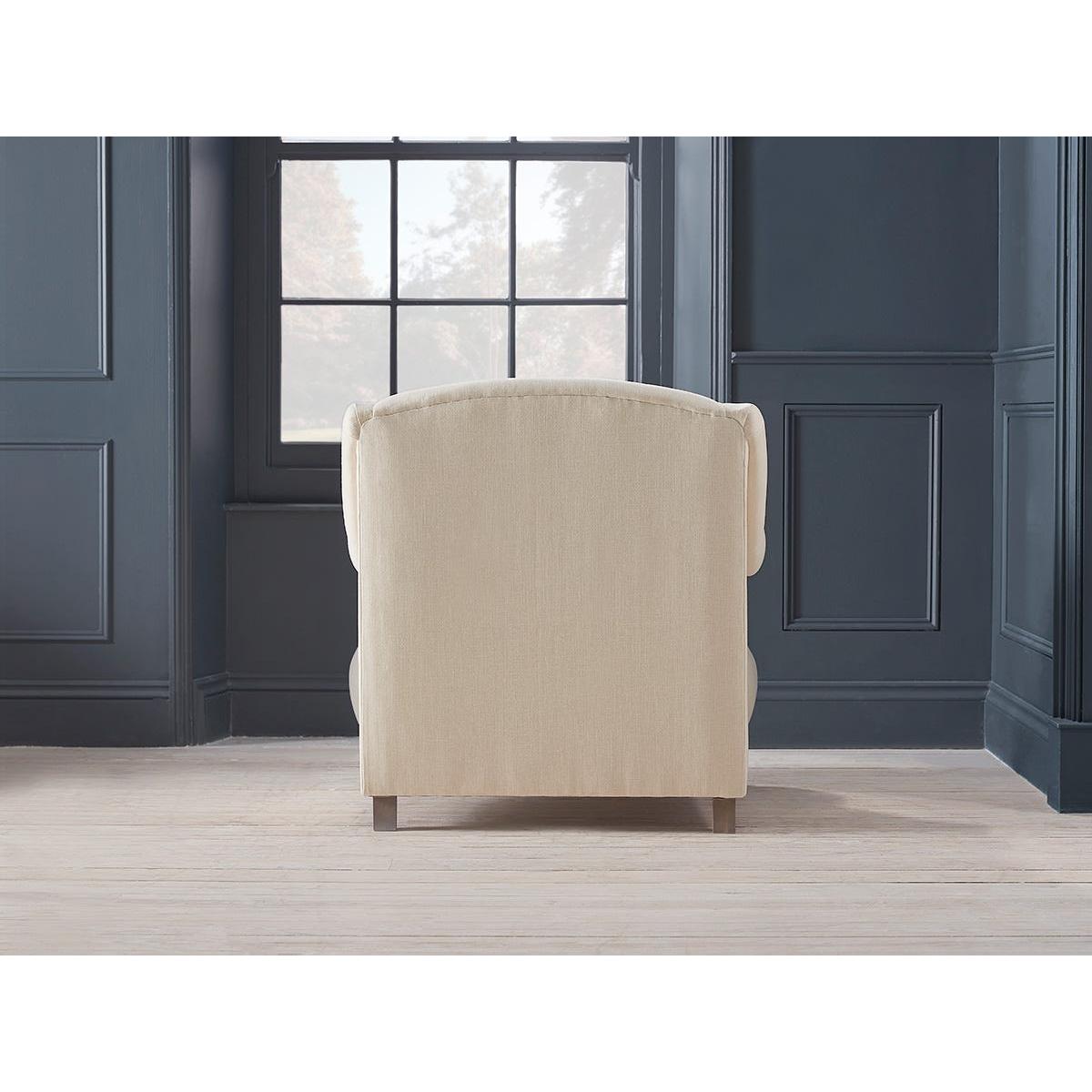 Artes Armchair – Cumin Opulent Cotton Velvet – image 8