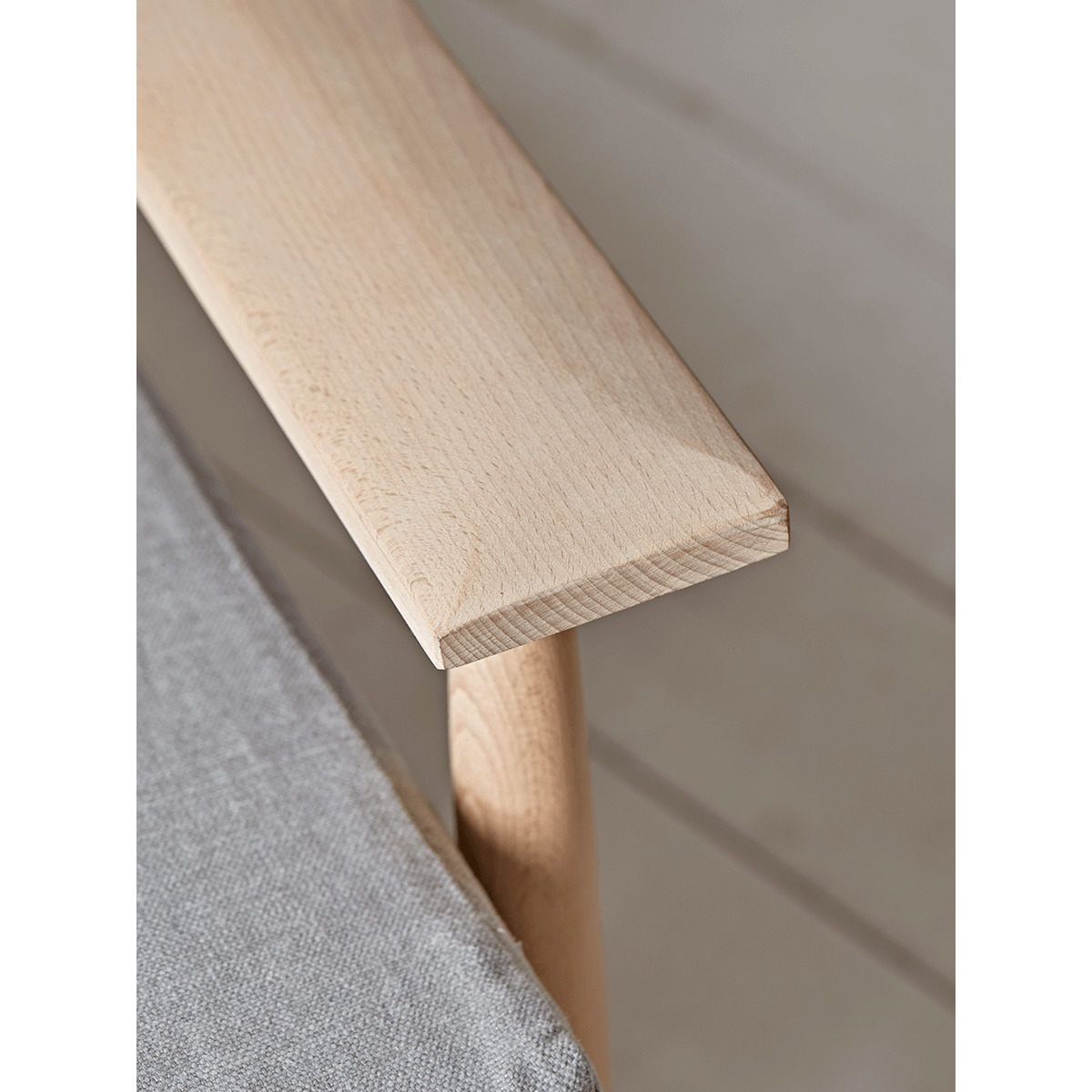 Beech Spindleback Armchair - Soft Grey – image 5