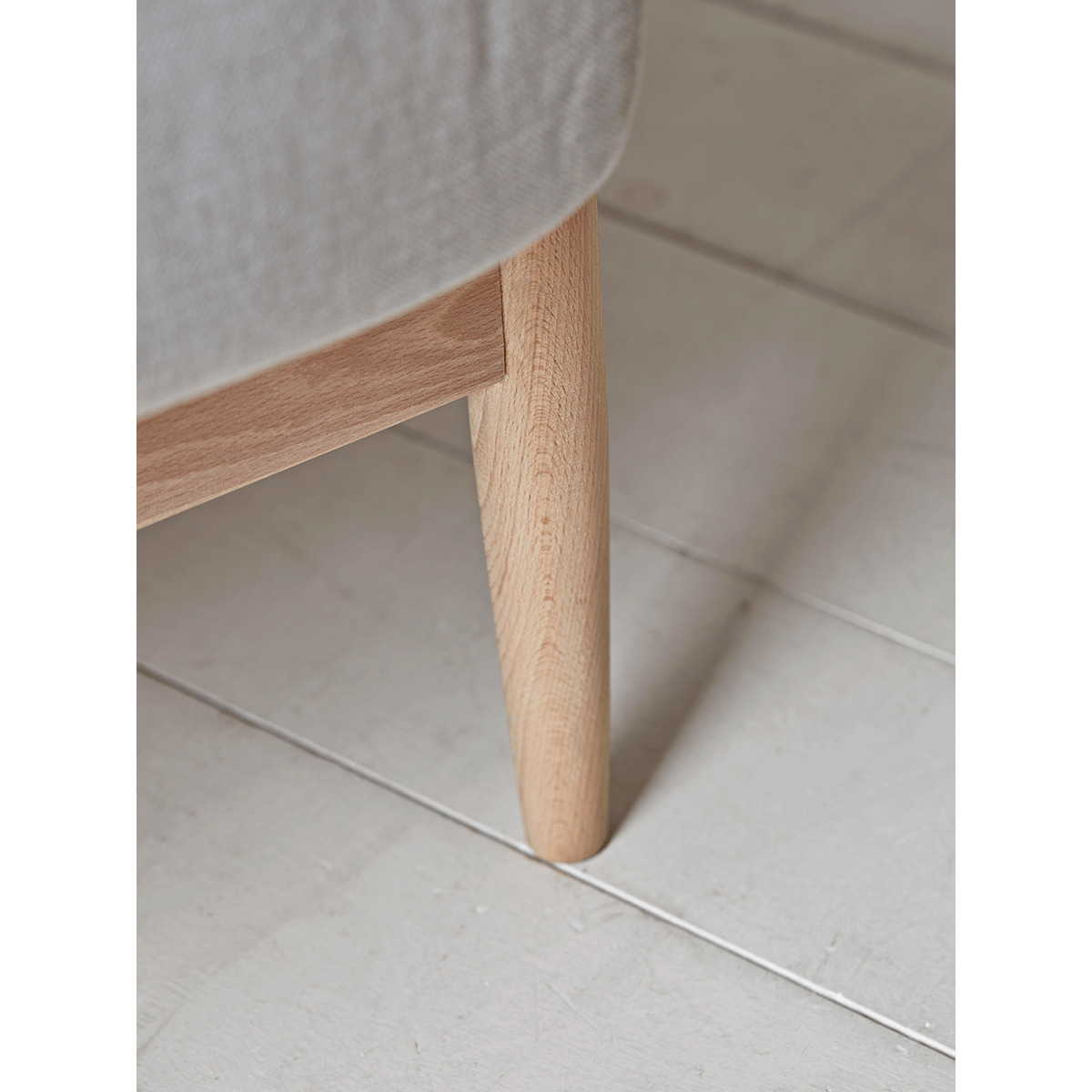 Beech Spindleback Armchair - Soft Grey – image 6