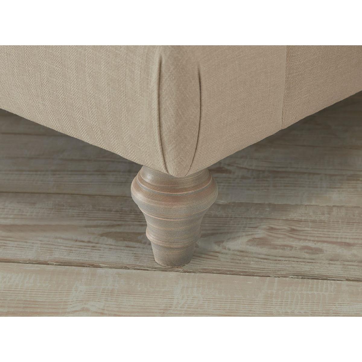 Visby Armchair – Pale Stone Opulent Cotton Velvet – image 5