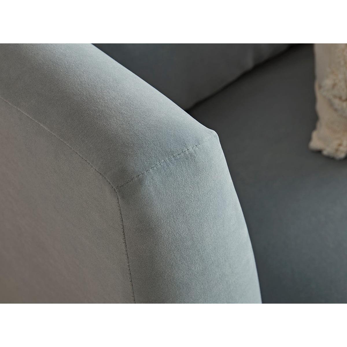 Geneve Love Seat – Sand Herringbone – image 5