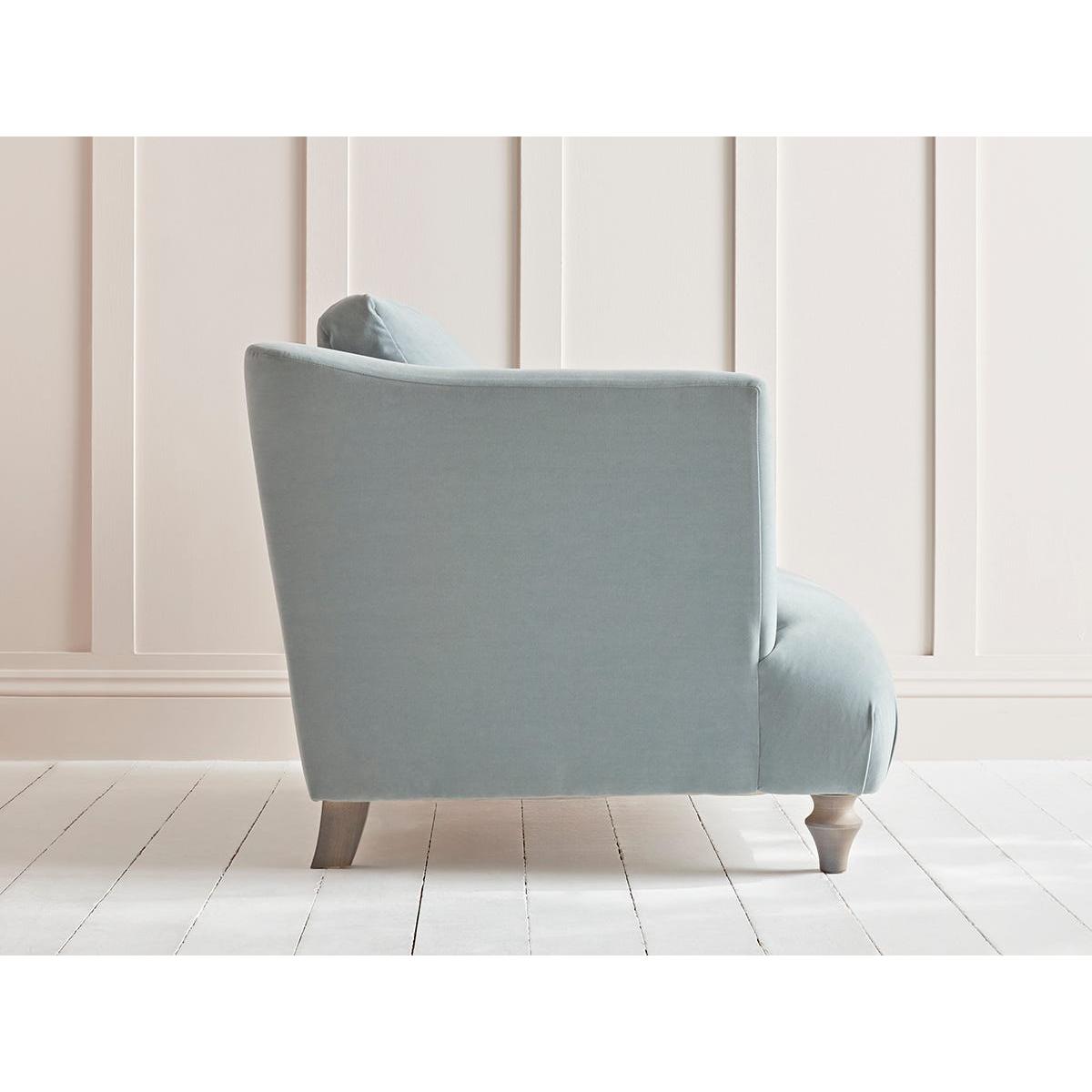 Geneve Love Seat – Sand Herringbone – image 8
