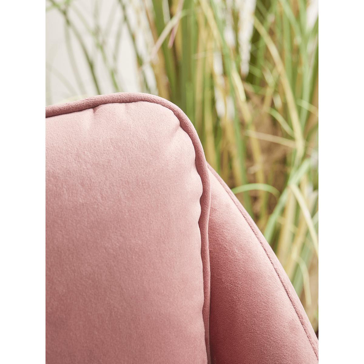 NEW Mona Velvet Armchair - Blush – image 3