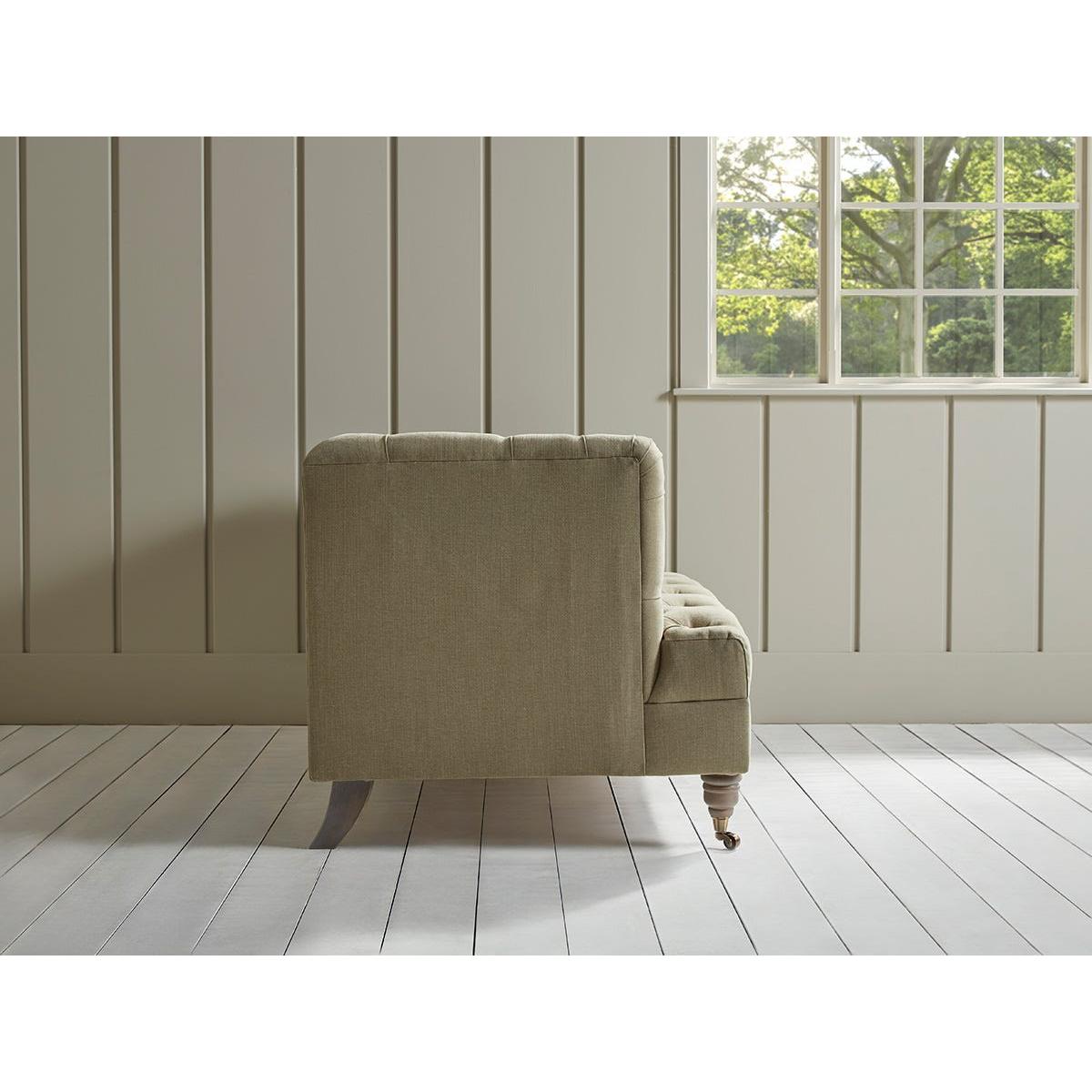 Bodo Love Seat – Pebble Blue Cotton Linen – image 9