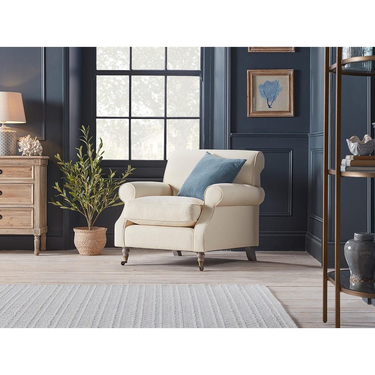 Annecy Armchair – Agave Opulent Cotton Velvet – image 2