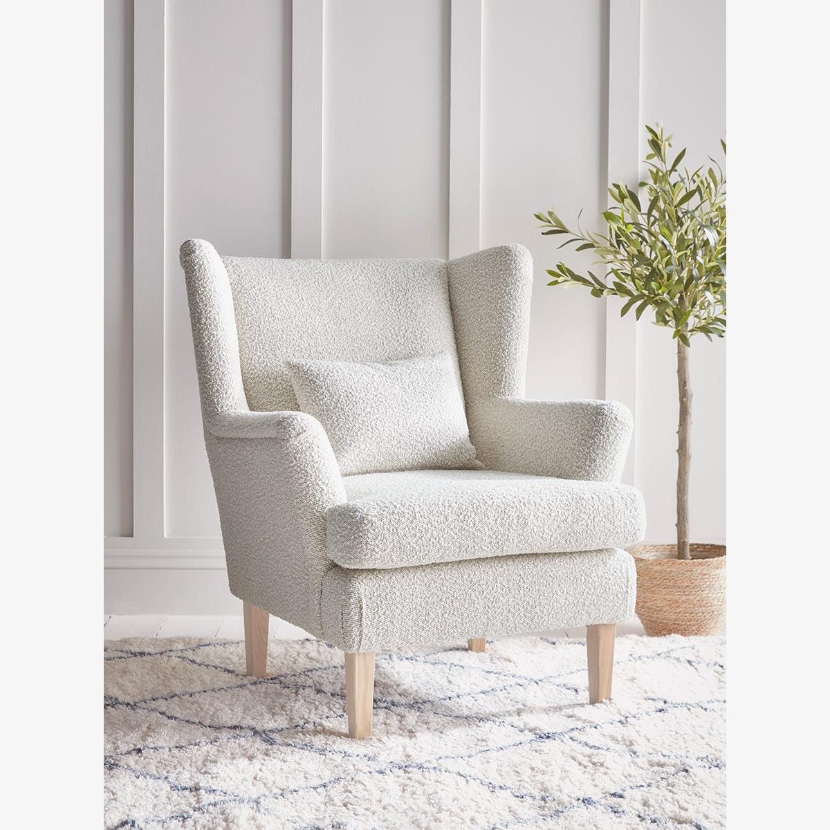 Trosa Armchair – Barley Cotton Stripe – image 1