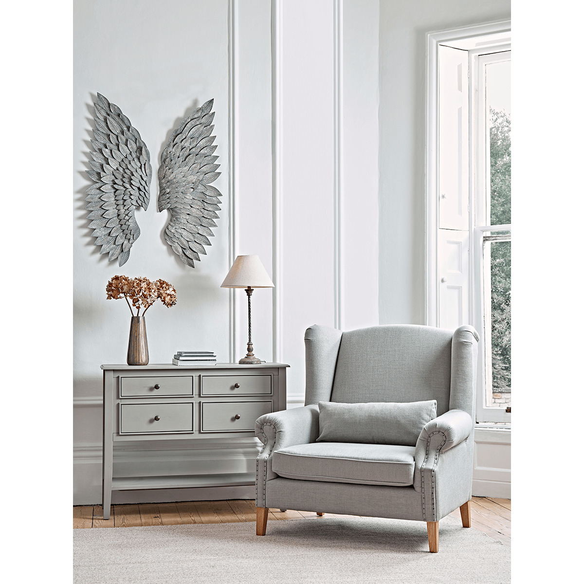 Ana Oversized Armchair - Grey – image 2