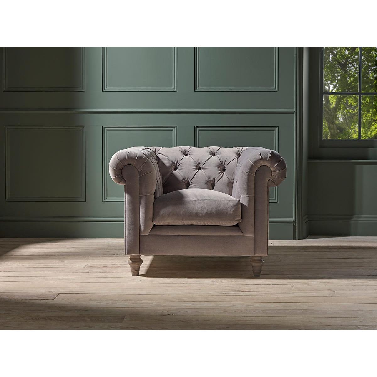 Dalvik Armchair – Sand Herringbone – image 6