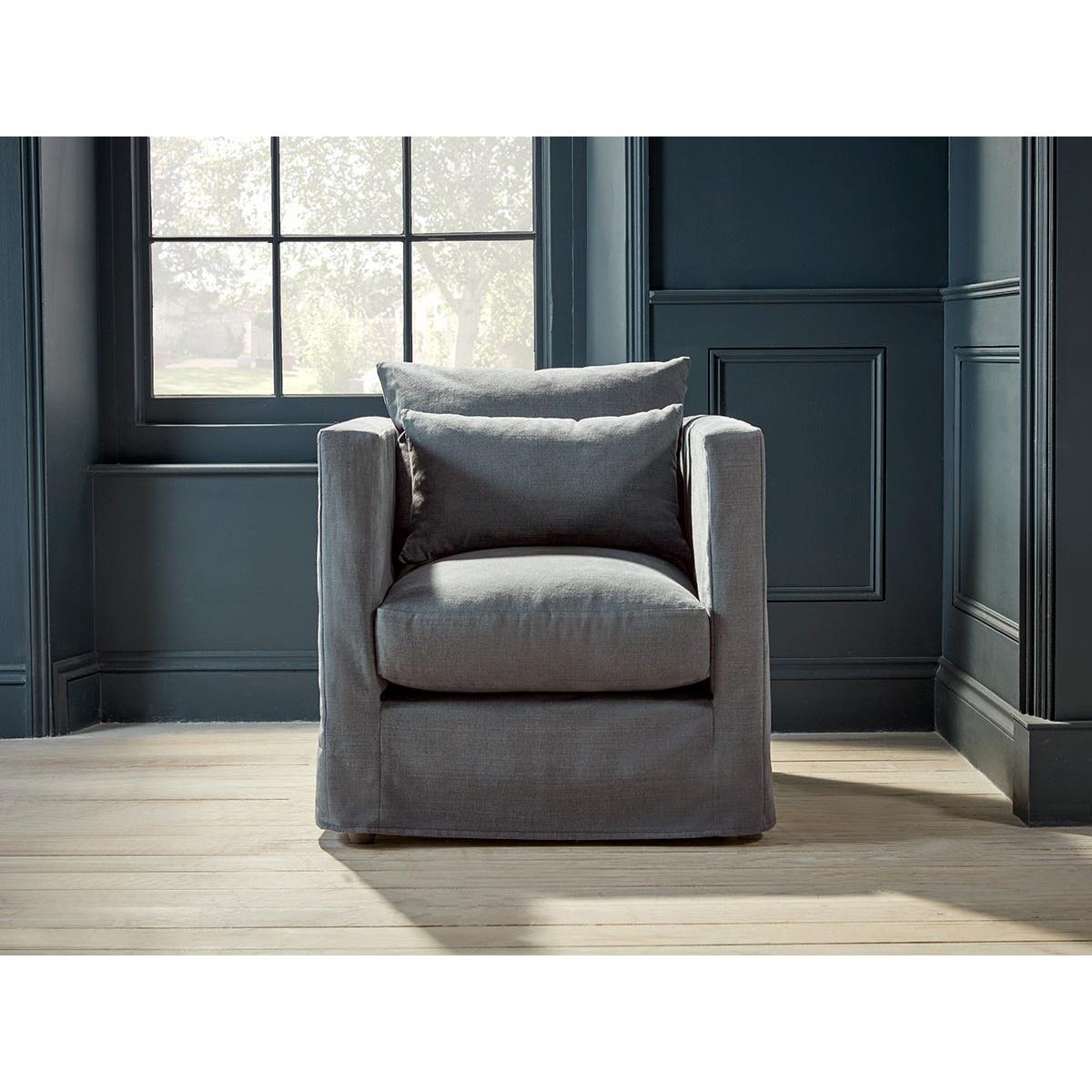 Colmar Armchair – Cumin Opulent Cotton Velvet – image 5