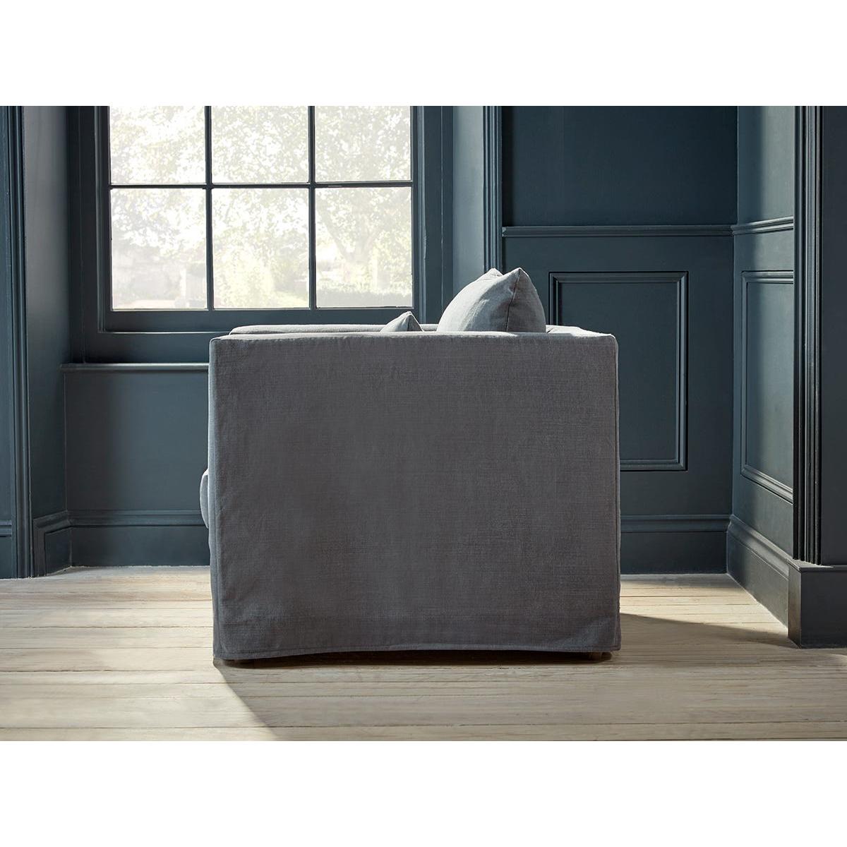 Colmar Armchair – Cumin Opulent Cotton Velvet – image 7