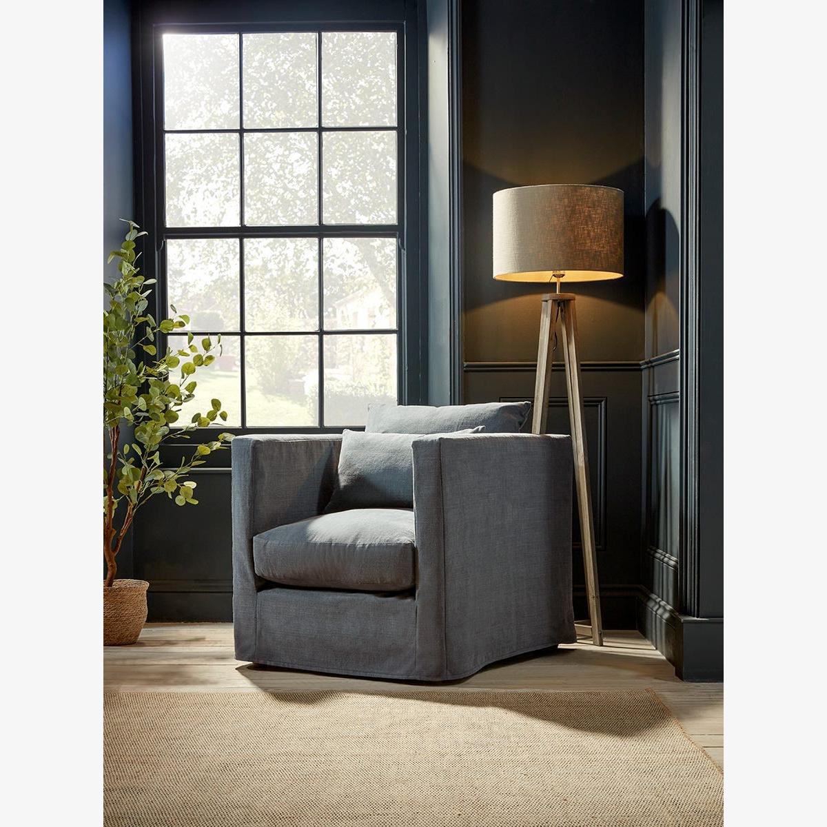 Colmar Armchair – Cumin Opulent Cotton Velvet – image 1