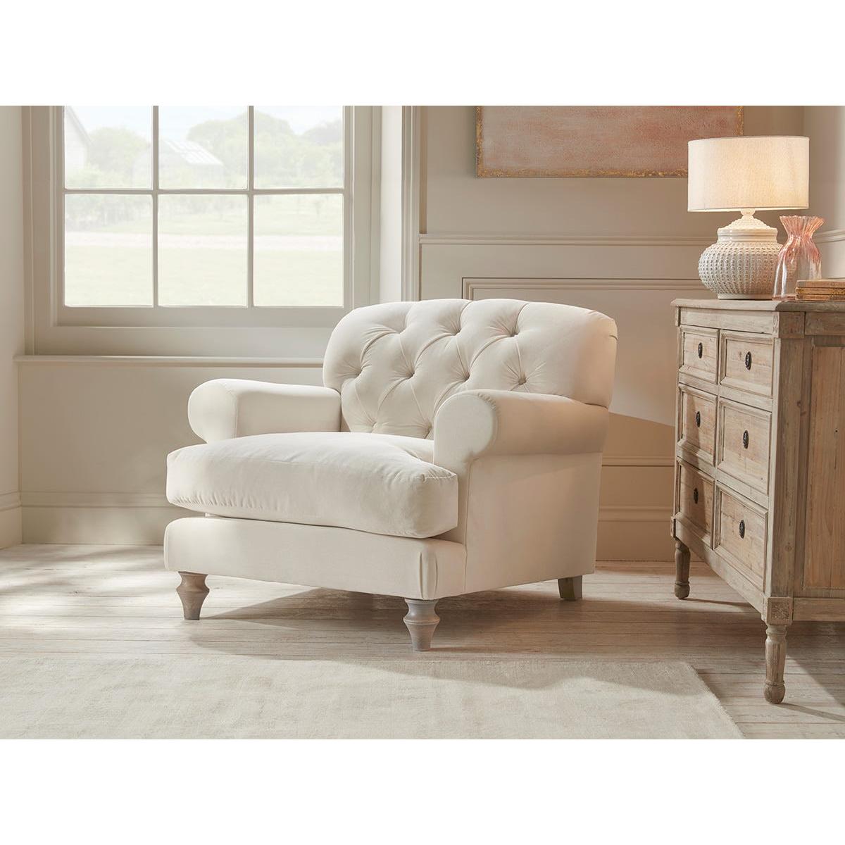 Bern Armchair – Grey Leather – image 2
