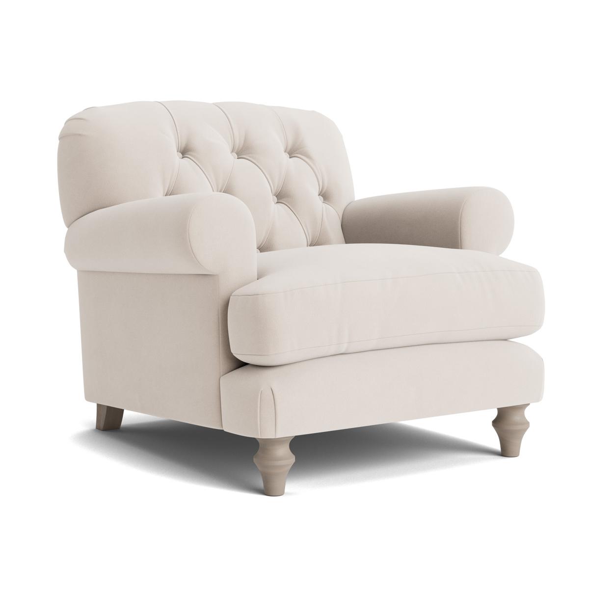 Bern Armchair – Grey Leather – image 11