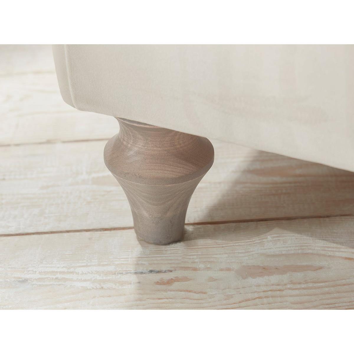 Bern Armchair – Grey Leather – image 4