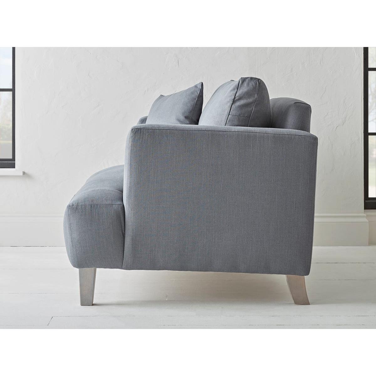 Palma Love Seat – Oat Cotton Linen – image 8