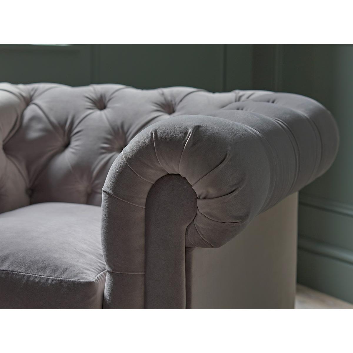 Dalvik Armchair – Dove Velvet – image 3