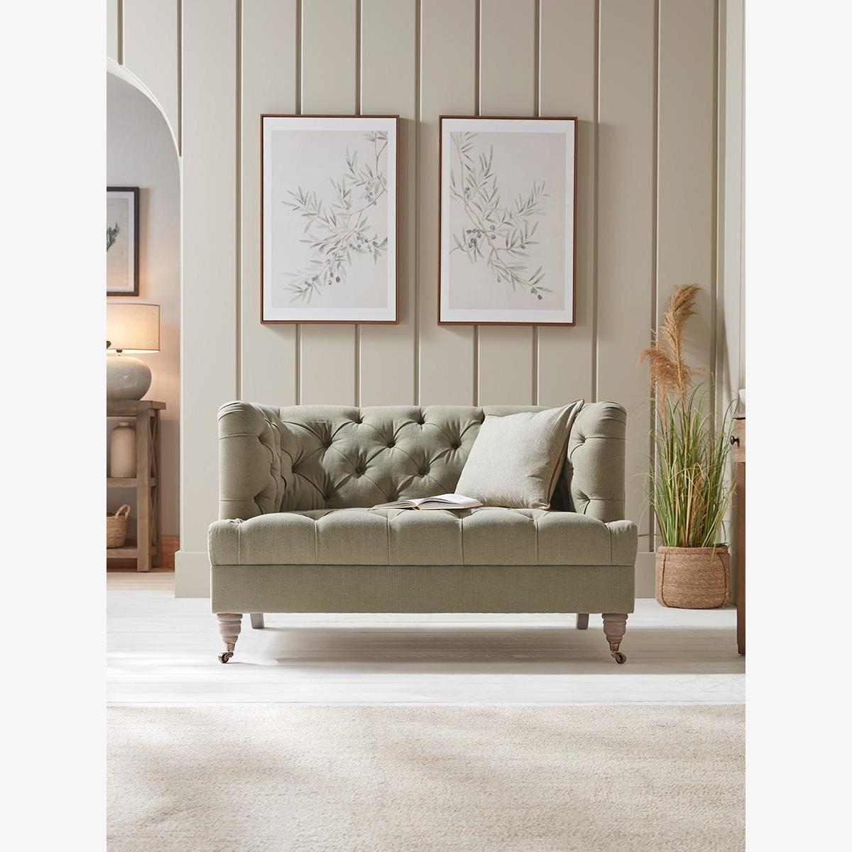 Bodo Love Seat – Cream Boucle – image 1