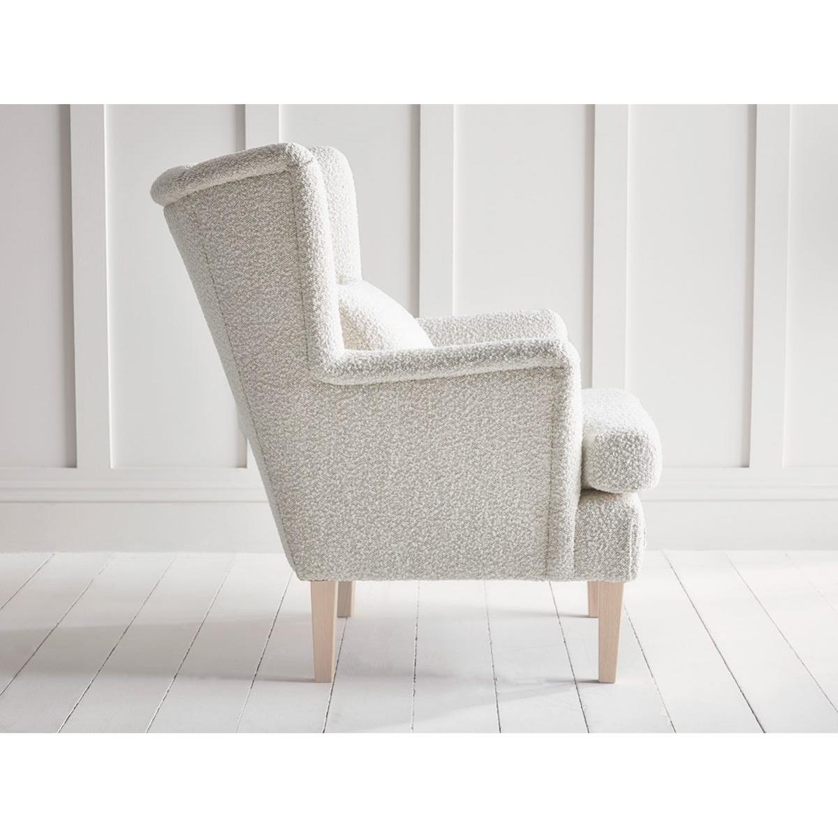 Trosa Armchair – Vintage Olive Cotton Linen – image 4