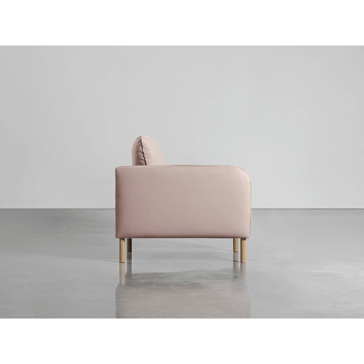 Scandi Armchair Mallow Linen Cotton Blend – image 2