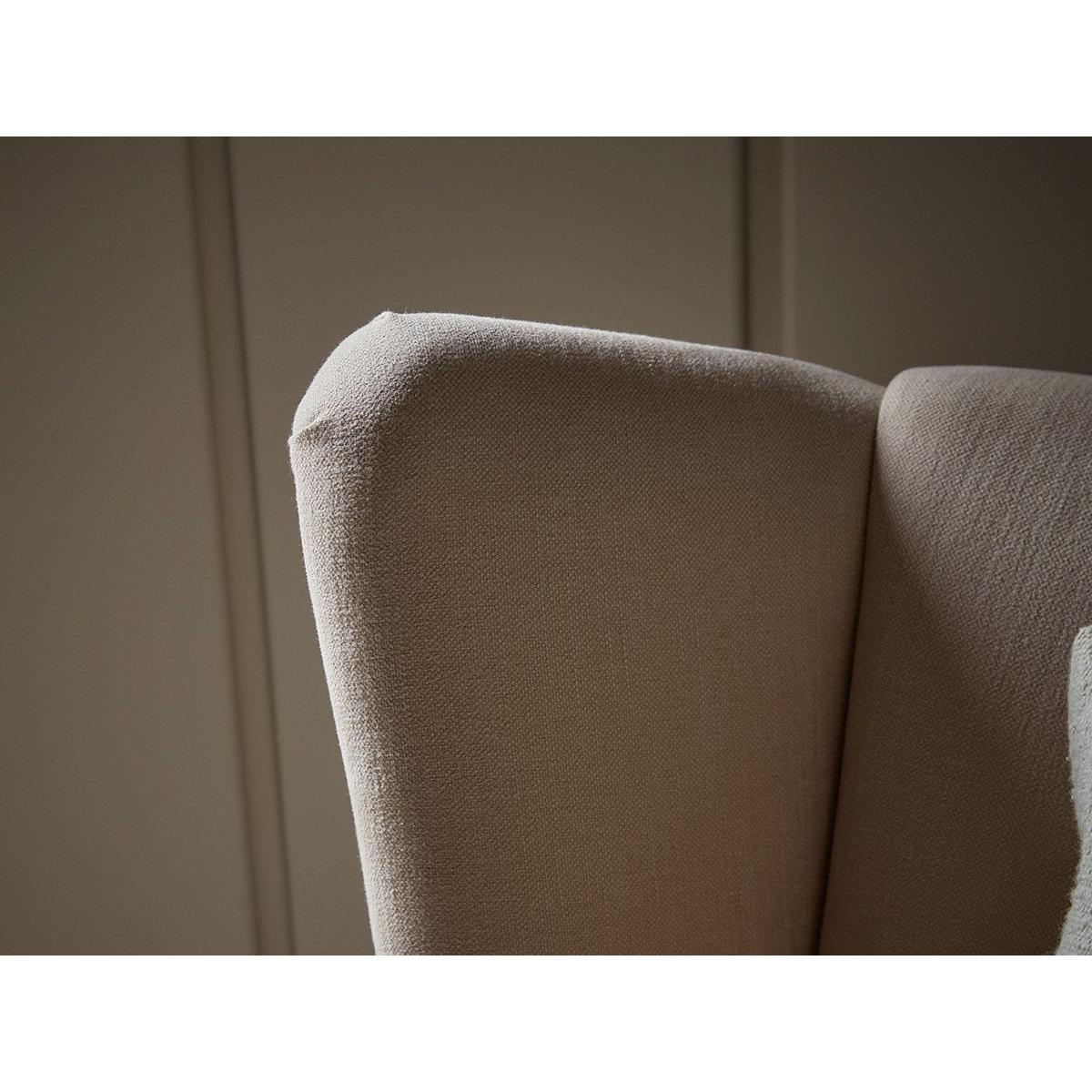 Trosa Armchair – French Blue Cotton Stripe – image 9