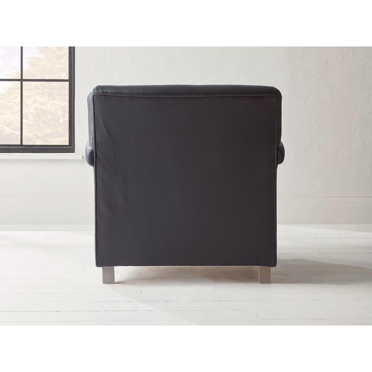 Giverny Armchair – Grey Leather – image 7