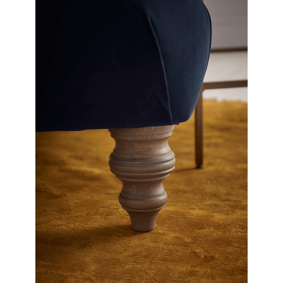 NEW Margeaux Loveseat - Mid Blue Velvet – image 4
