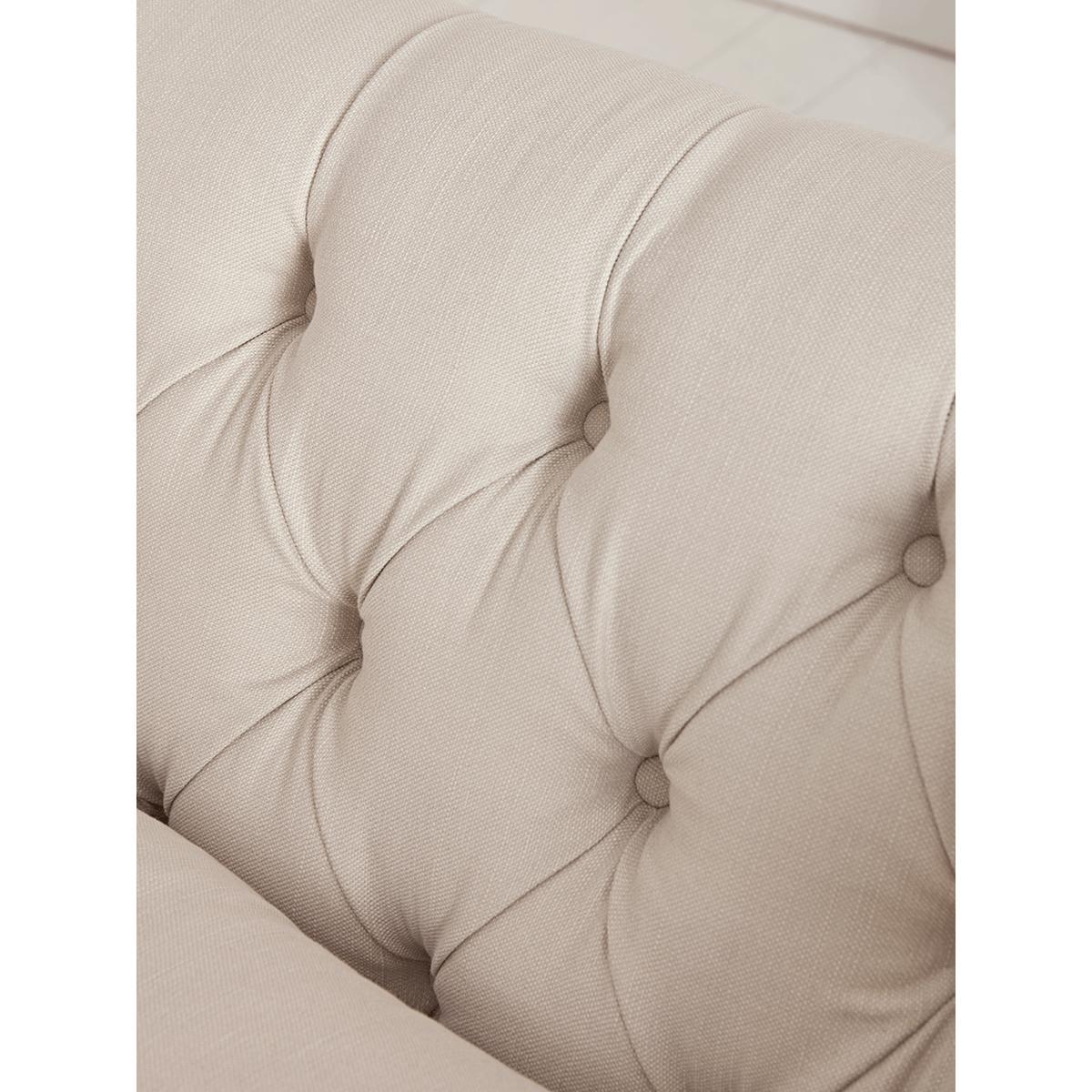 NEW Dora Buttoned Loveseat - Blush Velvet – image 2