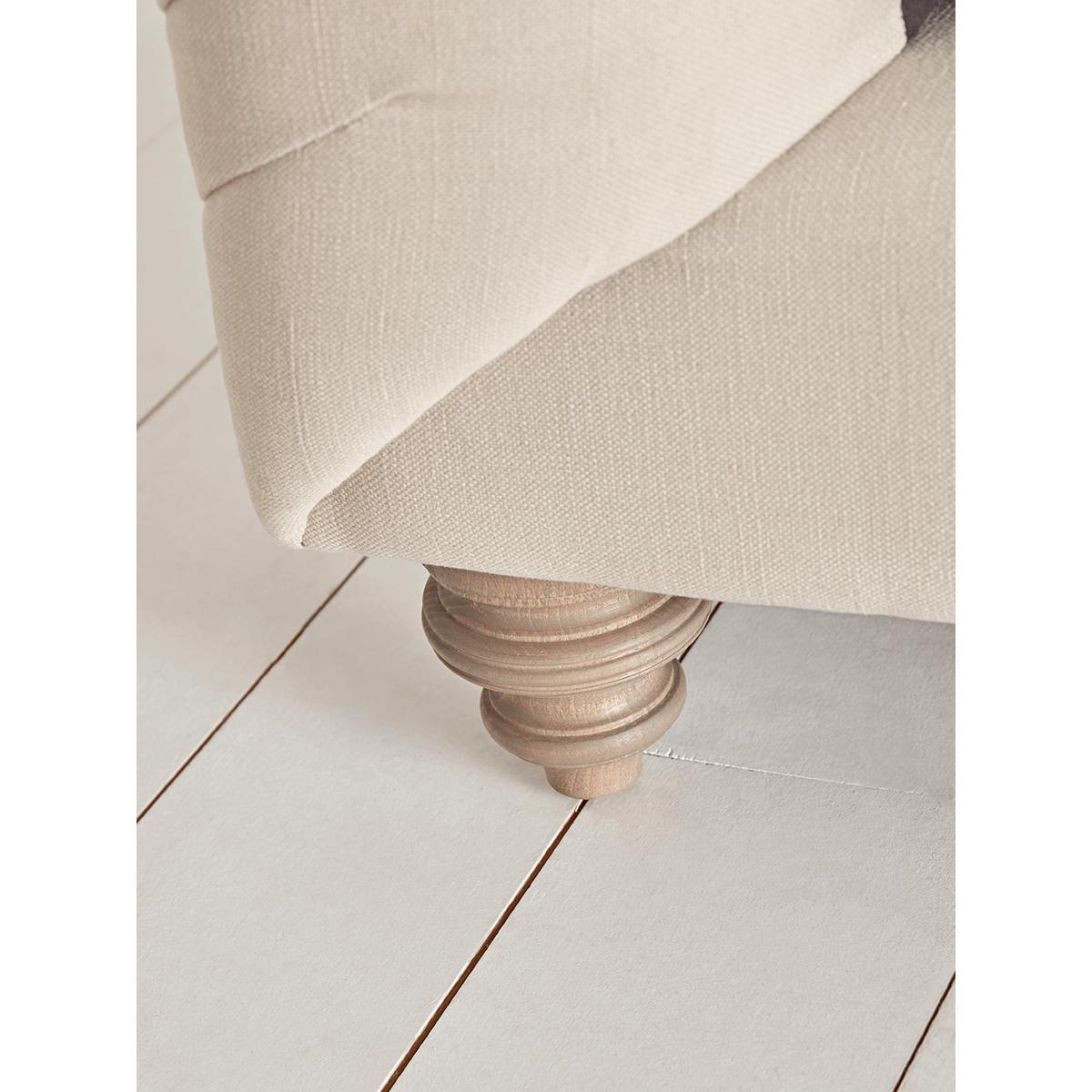 NEW Dora Buttoned Loveseat - Blush Velvet – image 3