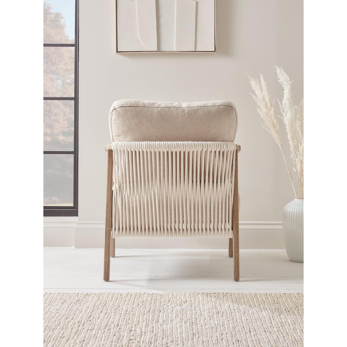 Woven Rope Occasional Chair – image 2